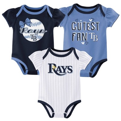 Tampa Bay Rays Tiny Turnip Toddler QuaranTeam T-Shirt - White