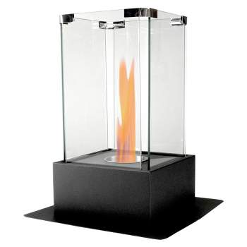 Northlight 15" Bio Ethanol Ventless Portable Tabletop Fireplace with Flame Guard