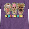Girls' - LOL Surprise! - U Glow Girl Fitted Short Sleeve Graphic T-Shirt - 2 of 4