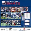 NFL New York Giants 2025 12"x12" Team Wall Calendar - 4 of 4