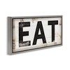 Stupell Industries Eat Typography Vintage Sign, 31" x 14" - 3 of 4