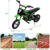 24V Electric Dirt Bike | 350W Electric Motorcycle for Kids Ages 8-12 | Up to 14.29 MPH, 2-Speed Modes, Max Weight 135 Lbs - 2 of 4
