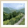 Amanti Art Tree Lined Path I by Victoria Barnes Framed Wall Art Print - 4 of 4