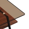 CAVINAS Coffee Tables for Living Room Modern Rectangle Coffee Table Tempered Glass Tea Table with Black Metal Legs for Apartments - 3 of 4