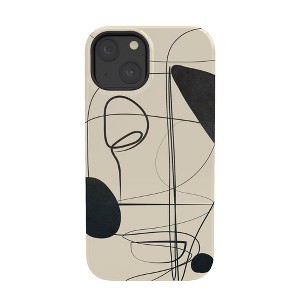 Nadja Abstract Line Art VIII Tough Tough iPhone 15 Case - Society6 - 1 of 1