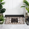 Northlight Copper and Black "Welcome and Good Bye" Doormat 30 x 18 - 3 of 4