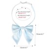 INSPIRE CHIC Women's Adjustable Solid Pre-Tied Bow Tie - 2 of 4