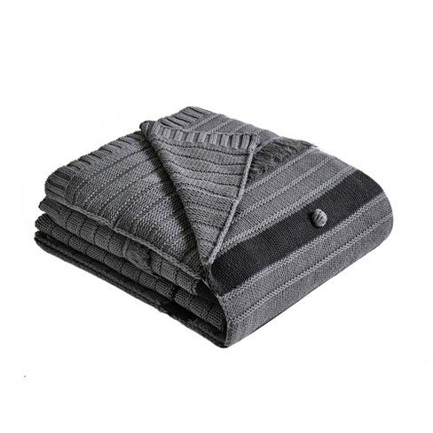 Modern Threads 100% Cotton Knit Throw, 50