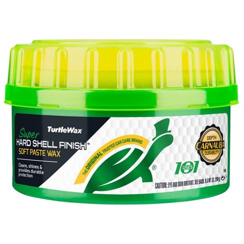 Turtle Wax Super Hard Shell Paste Wax - Ultimate Car Exterior Protection -  UV Ray and Acid Rain Resistant - Easy On, Easy Off Formula in the Car  Exterior Cleaners department at