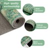 Oriental Diamond Print Area Rug - Vintage Distressed Colors,Low-Pile,Washable,Non-Slip,Rugs for Living Room,Bedroom, Kitchen - 4 of 4