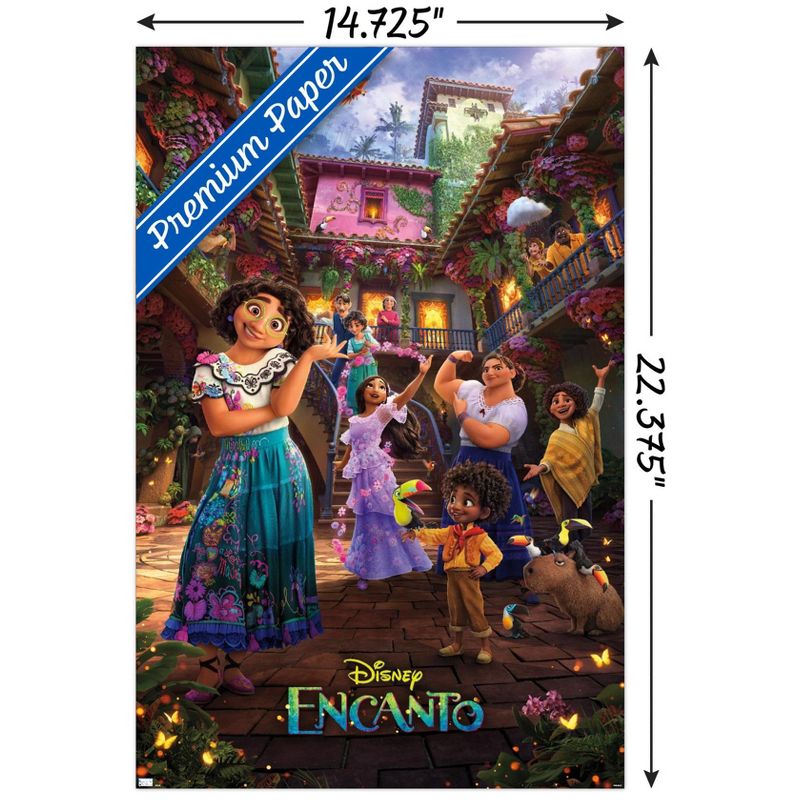 Trends International Disney Encanto - Family One Sheet Unframed Wall Poster Prints, 3 of 7