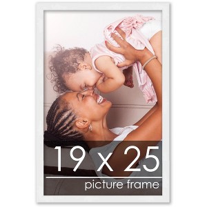 PosterPalooza | 19x25 Wood Frame with UV Acrylic, 6 Finishes: Black, White, Bronze, Silver, Wood, Mahogany - 1 of 4