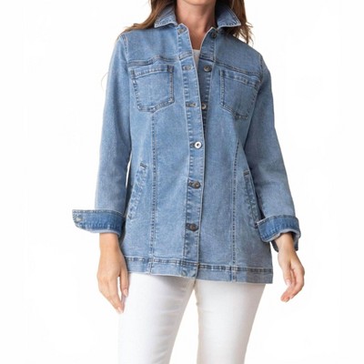 Women's Stretch Denim friend Jacket - habitat