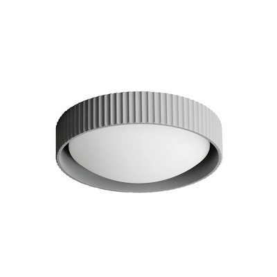 ET2 Lighting Souffle 1 - Light Flush Mount in  Gray
