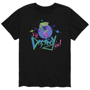 Men's - Invader ZIM - ZIM and GIR Short Sleeve Graphic T-Shirt - 1 of 4