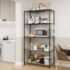 NicBex 72.00" 6-Tier Bookshelf with Adjustable Storage Shelves Bookcases for Living Room Home Office - 2 of 4
