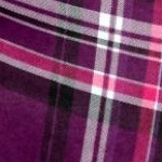 berry plaid