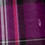 berry plaid
