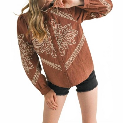 Women's Cowgirl Blouse - &merci
