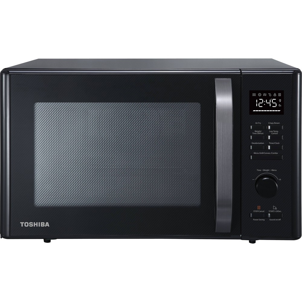 Toshiba 1.0 cu ft Multifunction 6 in 1 Microwave Stainless Steel
