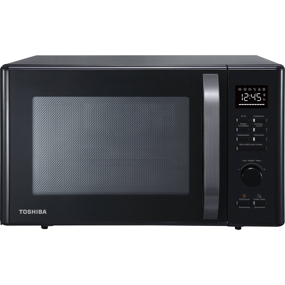Toshiba 1.0 cu ft Multi-function 6 in 1 Microwave  Stainless Steel