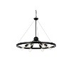 Elegant Lighting Thora 32 inch Pendant Light in Black - 3 of 4