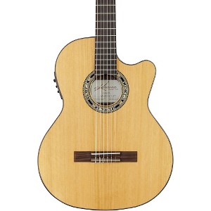 Kremona Verea Cutaway Acoustic-Electric Nylon Guitar Natural - 1 of 4
