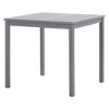 vidaXL Patio Table, Gray 31.5"x31.5"x29.1" Solid Acacia Wood - 2 of 4