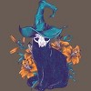 Women's Design By Humans Spooky Cat By jess1586 Racerback Tank Top - 2 of 3