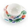 Gibson Home Dazzling Lily 12 Piece Ceramic Dinnerware Set - 4 of 4