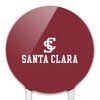 Santa Clara University Primary Logo Acrylic Cake Topper Party Decoration for Wedding Anniversary Birthday Graduation - 3 of 4