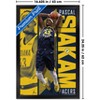Trends International NBA Indiana Pacers - Pascal Siakam 25 Framed Wall Poster Prints - 3 of 4