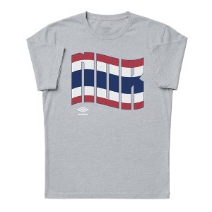 Umbro Mens Norway Wavy Logo T-Shirt - Sport Grey - L : Target