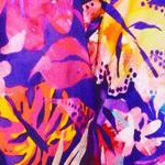 watercolor burst tropical