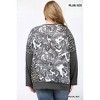 Women's Pasley Leopard Color Block Top - GiGiO - 3 of 3