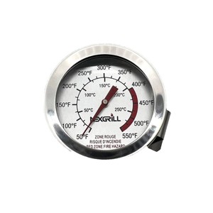 Nexgrill 5 in. Deep Fry Leave-In Meat Thermometer: Stainless Steel, Grill Accessory, Spot Clean Maintenance - 1 of 4