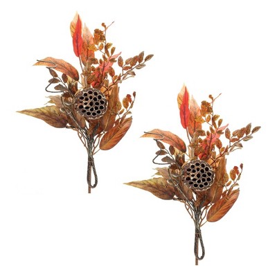 Mixed Fall Foliage Spray (Set of 2)