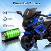 Kids 6V Ride On Motorcycle, Battery Powered Ride On Toys with Treaded Tires, Working Headlight, Horn, Music, Training Wheels - 3 of 4
