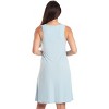 Just Love Sleeveless Nightgown for Women- Lightweight, Comfortable Sleepwear with Stylish Design - 3 of 3