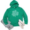Simply Sage Market Women's Graphic Hoodie Leopard Shamrock - 2 of 3