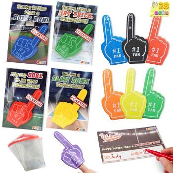  Sports Valentines for Kids Classroom Exchange 24 pcs Sports  Bookmarks Basketball Football Baseball Valentines : Office Products