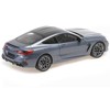 2020 BMW M8 Coupe Blue Metallic with Carbon Top 1/18 Diecast Model Car by Minichamps - 4 of 4