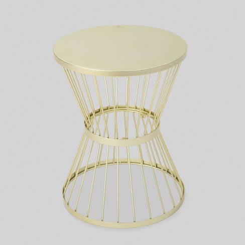 Lassen 16 Iron Patio Side Table Christopher Knight Home Target