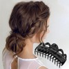 Unique Bargains Fashion Corrugated Edge Hair Clips Hairdo Clips 1 Pc - 3 of 4