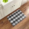 Elrene Farmhouse Living Buffalo Check Woven Kitchen Mat - Elrene Home Fashions - image 2 of 3