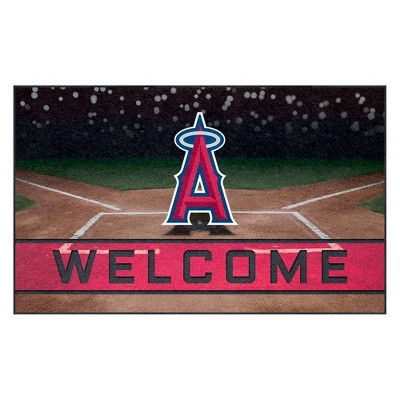 MLB Los Angeles Angels Crumb Rubber Door Mat 18"x30"