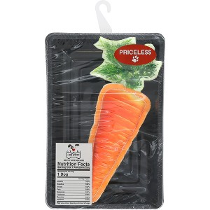 Pavilion Gift Company - Carrot - 8" Canvas Dog  - Pet Toy - 1 of 4