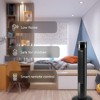 R.W.FLAME Tower Fan, 85° Oscillating Bladeless, 3 Speeds & Modes, Quiet Cooling & 12-Hour Timer, LED Display – Portable Fan for Home & Office - 4 of 4