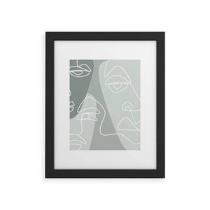 Deny Designs Alilscribble Single Line Art Print - 1 of 4