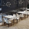 Modern Rectangular Kitchen Dining Room Table No Chair - 4 of 4